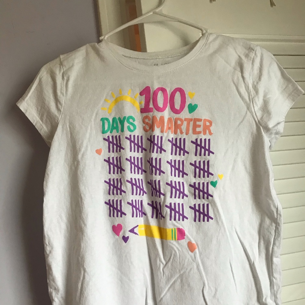 100th day of school tee
